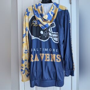 Baltimore Ravens Men's Logo Long Sleeve Hoodie